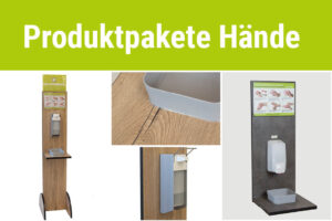 Produktpakete Hände