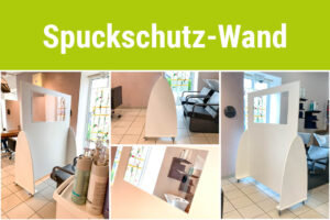 Spuckschutz-Wand